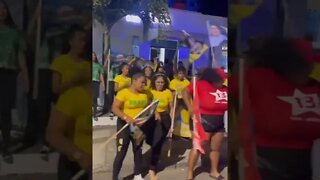 Clima bem tenso entre apoiadores de Bolsonaro e Lula na Bahia 🥳🥳🥳🥳 #shorts