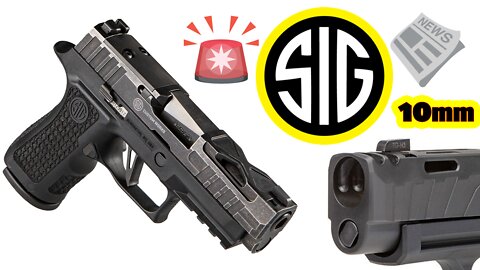 Sig P320 10mm 🧐 Sig P365 380 acp coming SOON, new P320 and more‼️ SIG SAUER | Phil Strader is on 🔥