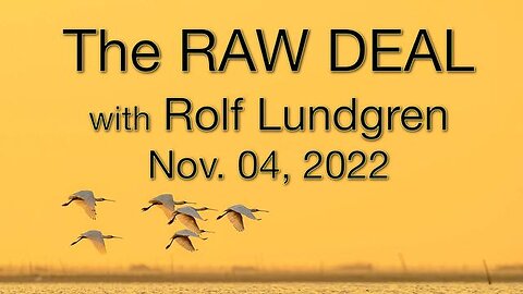 The Raw Deal (4 November 2022) with Rolf Lundgren