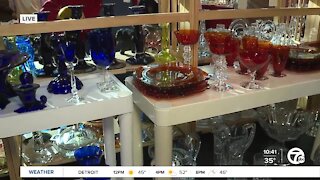 Michigan Depression Glass Society Show