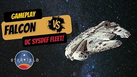 Epic Showdown: Millennium Falcon vs. UC SysDef Fleet - Star Wars Space Battle!