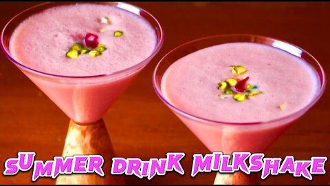 Easy 1 Minute Recipe 😋 || Peanut Milkshake Recipe || Summer Drinks Recipe Milkshake Recipe 💯