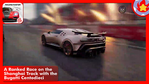 A Ranked Race on the Shanghai Track with the Bugatti Centodieci | Racing Master