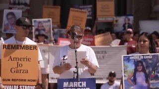 Uvalde Parents Join Gun Control Protest Outside Texas State Capitol