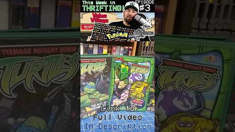 COMICS! VHS! DVDs! BLU RAYS! GAMES! All on This Week in Thrifting: Episode 3