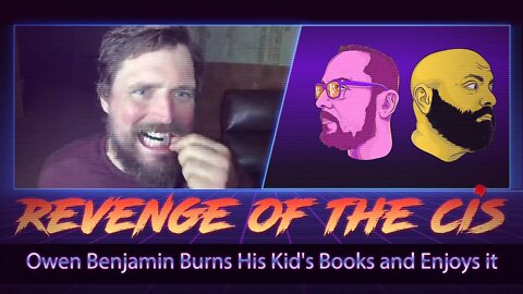 Owen Benjamin Burns His Kid's Books and Enjoys it | ROTC Clip