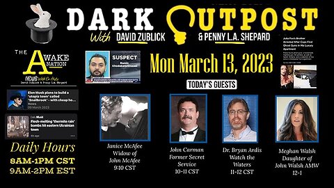 Dark Outpost 03.13.2023 Are UFOs Government Mind Control PSYOPS?