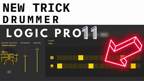 Logic Pro 11 Drummer Make Your Own Beats Fast | Session Player Manual Mode