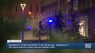 Search on for sexual assault suspect in Tempe
