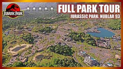 Jurassic Park - Nublar 93: JWE2 Park Tour