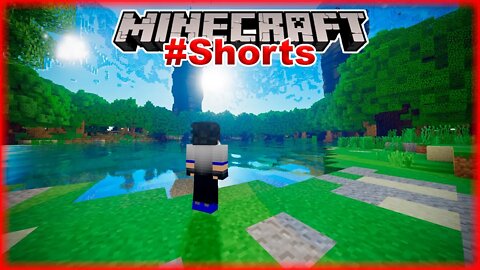 Este é o vídeo mais relaxante de Minecraft que você vai ver hoje! #shorts #minecraft #relaxante