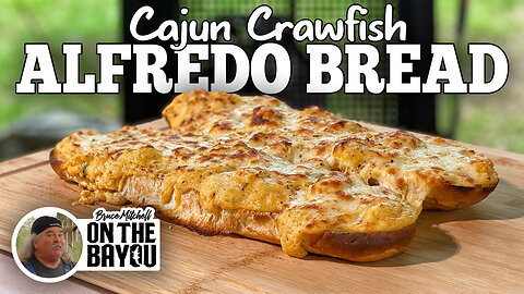 Cajun Crawfish Alfredo Bread with Bruce | Blackstone Griddles