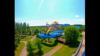 🌊 Inside Calypso #Adrenaline Waterslide 90 Feet High Slide & Attractions Park Top View🌳