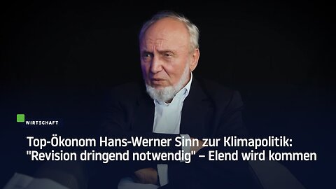 Hans-Werner Sinn: Sozialstaat und offene Grenzen lockt die falschen Leute an