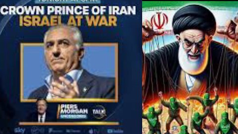 Israel-Hamas War: Crown Prince Of Iran Tells Piers Morgan Regime "Is The Godfather Of Terrorism"