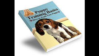 Puppy Training book