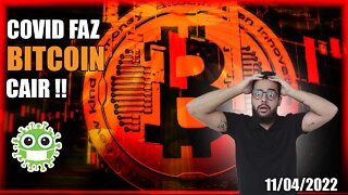 Mercado Amanhece em Queda?! Saiba O Que Aconteceu - Análise Bitcoin 11/04/2022