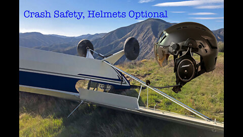 Airplane Crash Safety, Helmets Optional