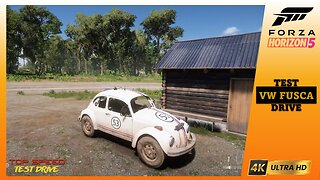 Volkswagem Fusca 1970 - Test Drive - Forza Horizon 5 [4K - 60 FPS]