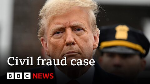 Donald Trump posts $175m bond in New York fraud case | BBC News