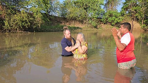 BATISMO NO RIO CURIMATÁ - PIAUÍ