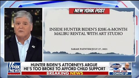 Hannity: Where Did Hunters Millions From Russia, China and Ukraine Go?