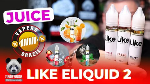 Like E-Liquid - Apple Frost / Fresh Orange / Mint Tobacco