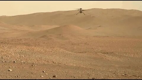 Perseverance Rover Watches Ingenuity Mars Helicopter's 54th Flight