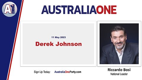 AustraliaOne Party - Derek Johnson