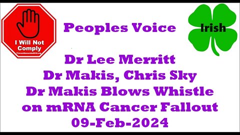 Dr Lee Merritt, Dr W Makis, Chris Sky Cancer problems 10-Feb-2024