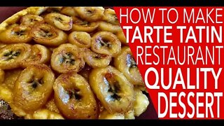 HOW TO MAKE TARTE TATIN RESTAURANT QUALITY DESSERT | Kitchen Bravo