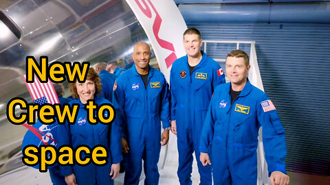 New crew members to the space this week|new rocket launch|nasa |space video