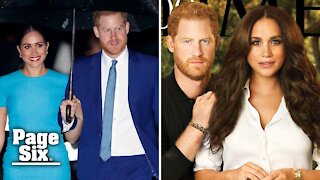 Prince Harry and Meghan Markle's 'airbrushed' Time 100 cover gets roasted