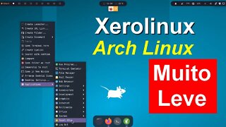 Xerolinux distro baseda no Arch Linux para PCs modestos