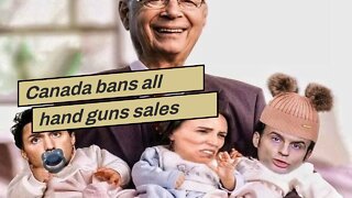 Canada bans all hand guns sales effective today…