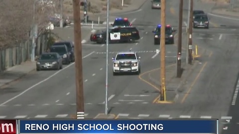 Officer-involved shooting at Reno high school