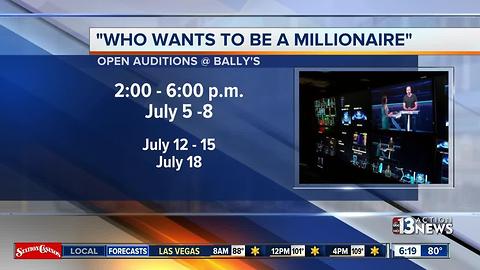 Who Wants To Be A Millionaire auditions