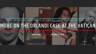 More On The Orlandi Case: Another Girl Taken