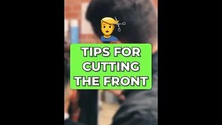 Tips For Cutting The Front Of The Hair