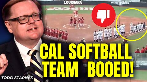 TODD REACTS: California Softball Team BOOED For Kneeling During National Anthem