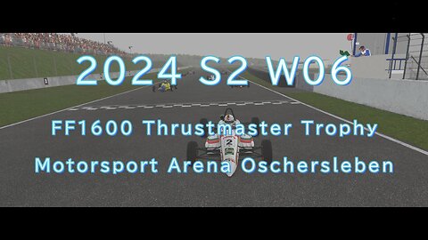 iRacing the FF1600 Thrustmaster Trophy at Oschersleben in the rain (2024-S02-W06)