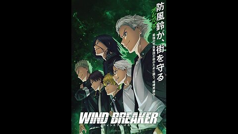 WIND BREAKER• Episode-1 • SEASON-1 Audio track, Hindi Dubbed • 1080P Quality