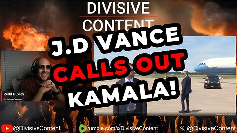 J.D. VANCE CALLS OUT KAMALA!