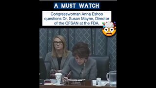 Congresswoman questions the FDA🤯Why are they even a company 🙄