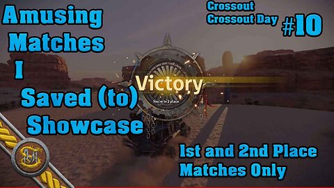 Swabcraft A. M.I.S.S. 10, Crossout 10 Crossout Day 1st and 2nd place Matches (2023)