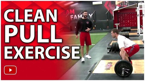 Strength and Conditioning for Sports - Clean pull featuring Coach Matt Shadeed