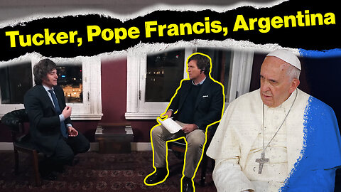 Tucker Carlson Discusses Pope Francis With Presidential Hopeful | The Vortex