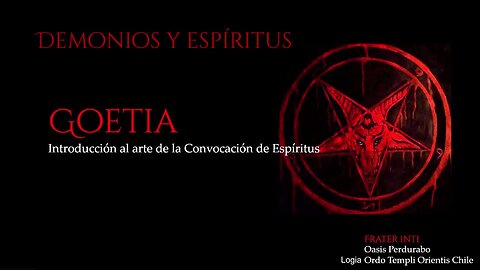 Los dioses (demonios) de la sucia masonería - Logia OTO (Ordo Templi Orientis) (Chile)