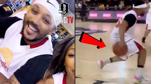 Romeo Miller Violates On The Court At Celebrity Crunch Classic Game! 🤷🏾‍♂️