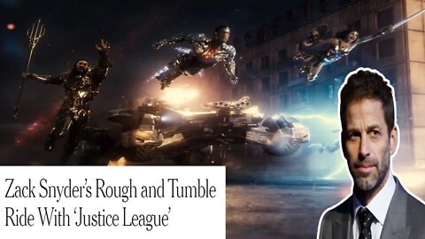 Zack Snyder New York Times Interview | Justice League 2 & 3 Details